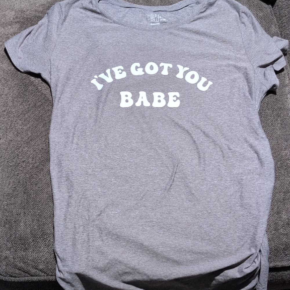 3 Time and Tru Maternity Shirts